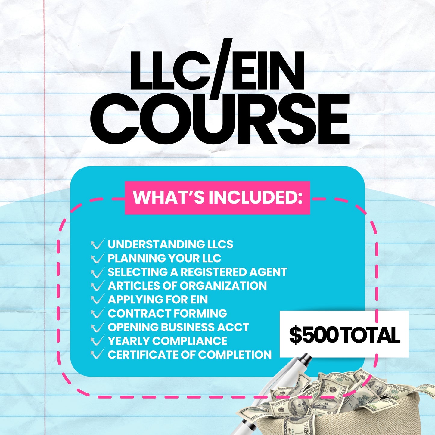 LLC/EIN Course