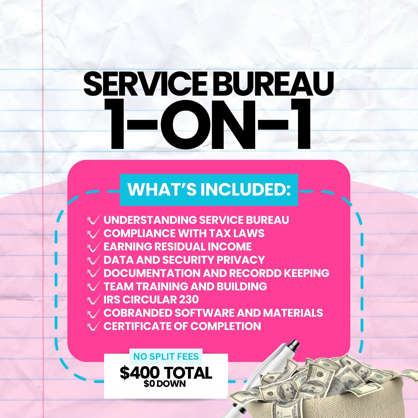 Service Bureau 1-on-1