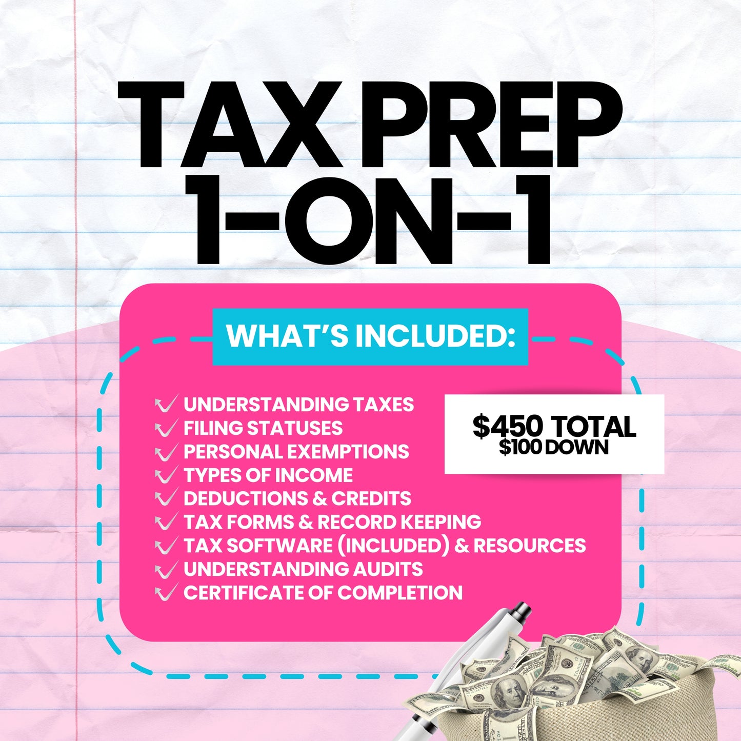Tax Prep 1-on-1